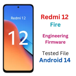 Redmi 12 Fire Eng Rom