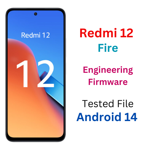 Redmi 12 Fire Eng Rom Engineering Firmware Free File
