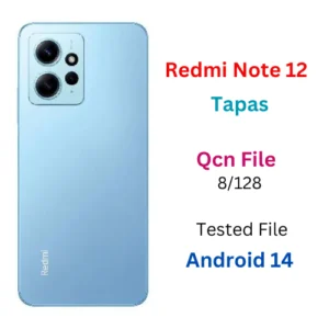 Redmi Note 12 Tapas Qcn File